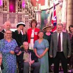 Group Photo Presentation of queens award for voluntary service