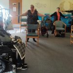 Group exercise class